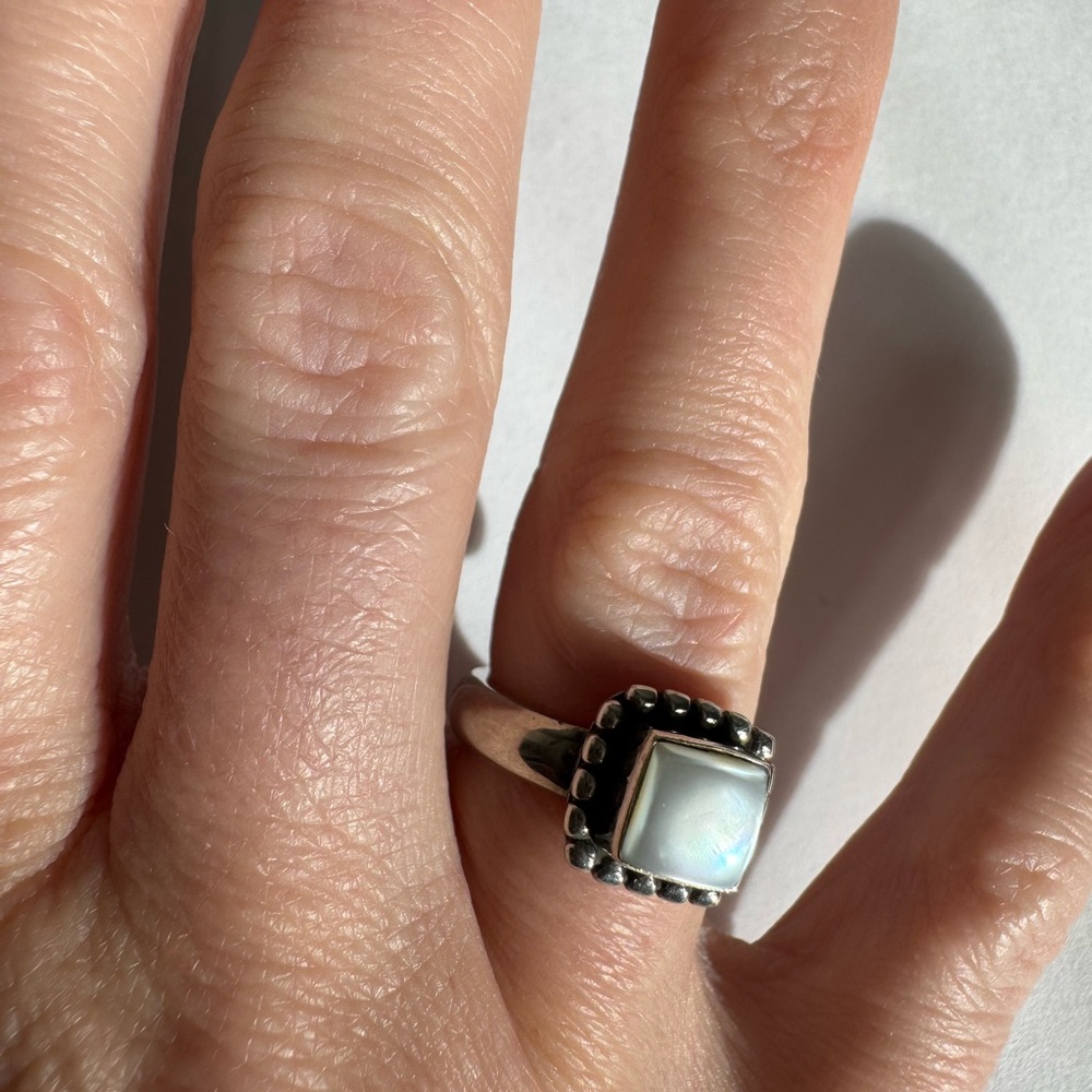 Silpada Silver Square Ring - Picture 2 of 5